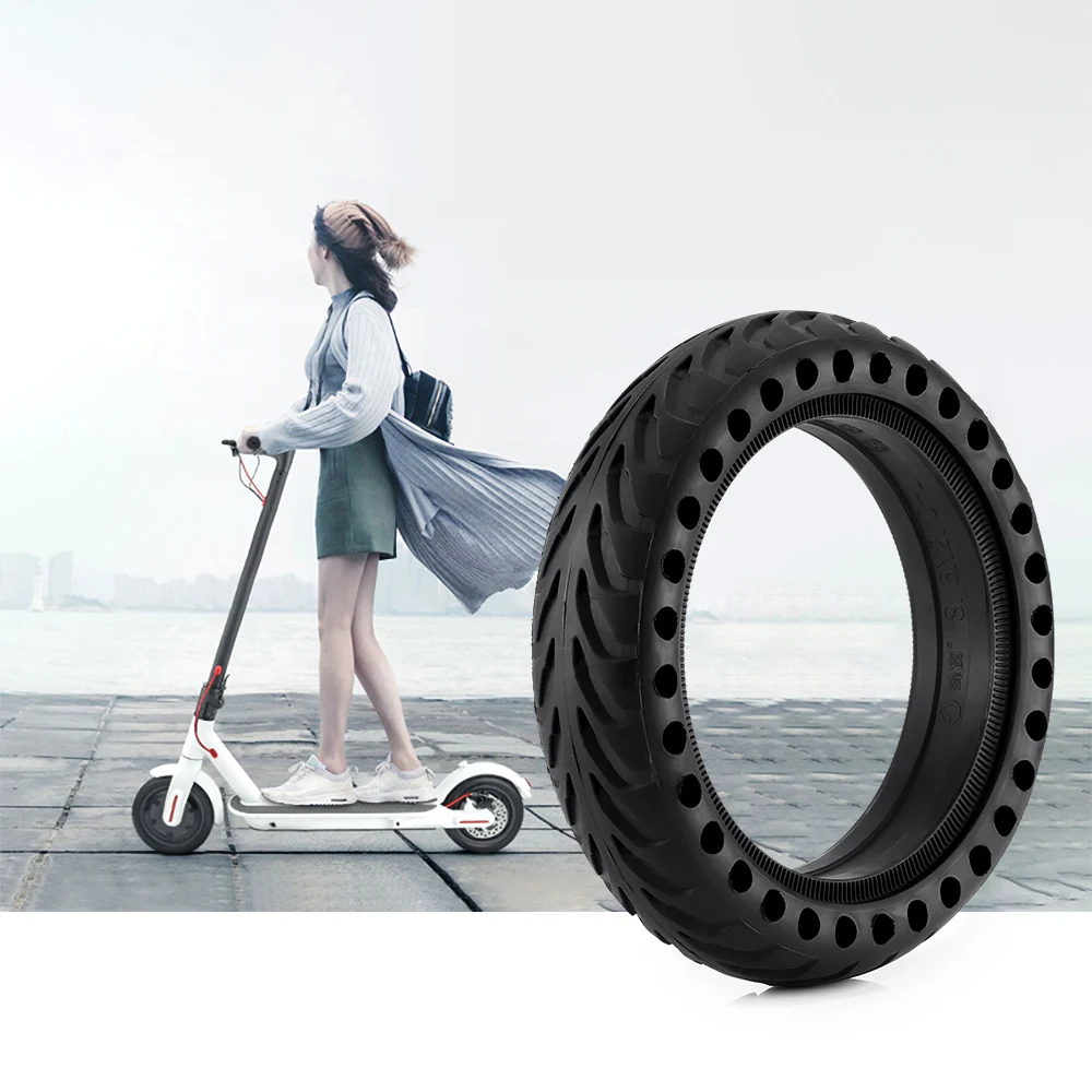 

iScooter hoverboard Tyre Solid Hollow Tires Shock Absorber Non-Pneumatic Tyre Damping Rubber Tyres for m365 Bird Scooter