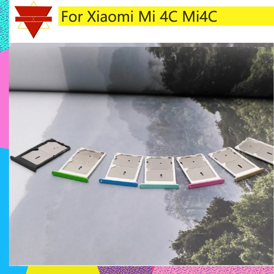 10 шт./партия задняя крышка батарейного отсека для Xiaomi Mi 4C Mi4C 5 0 дюйма|Корпусы и