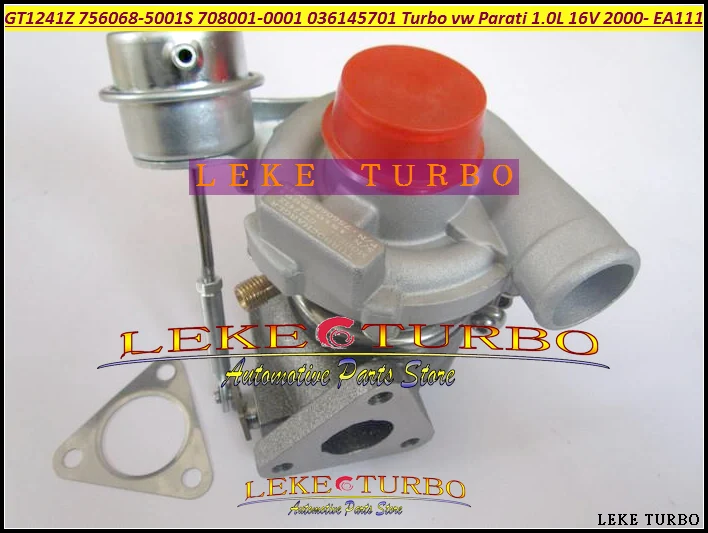 GT1241Z 756068-5001S 756068 756068-0001 708001-0001 036145701 TURBO Turbocharger AUdi VW Volkswagen Parati 1.0L 16V 2000- EA111 (5)