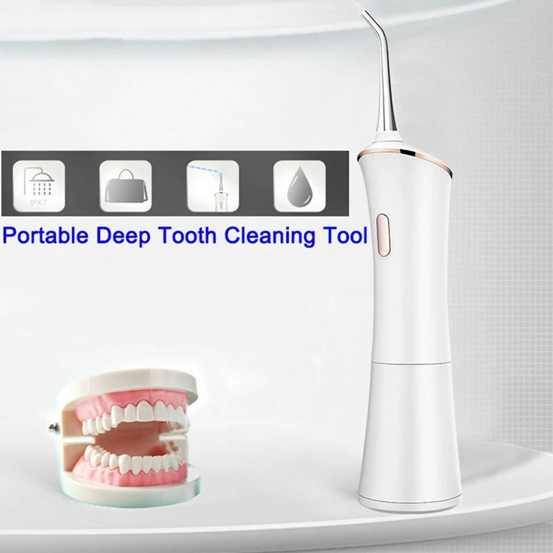 EAS-Ipx7 водонепроницаемый ирригатор полости рта воды Flosser перезаряжаемые аппарат для чистки зубов