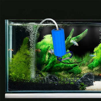 

New Portable Mini USB Air Pump Aquarium Fish Tank Oxygen Mute Energy Saving Supplies Aquatic Terrarium Accessories 4 Colors