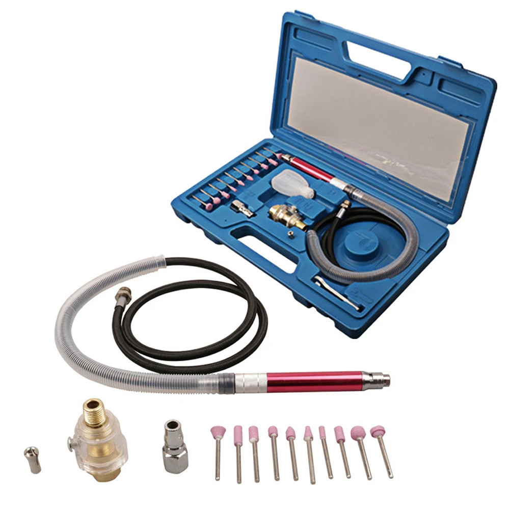 

Air Micro Die Grinder Set High Speed Polishing Rotary Case Cleaning Cutting Tool Lightweight Pneumatic Jewelry Mini Pencil