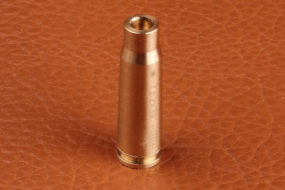 brass material Cartridge red Laser bore sighter CAL 7.62X39 Boresighter Sighting 2