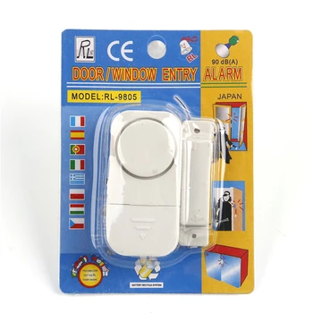 

Wireless Remote Control Door Sensor Alarm Door Window Entry Burglar Alarm Signal Safety Security Alarm Switch Guardian Protector