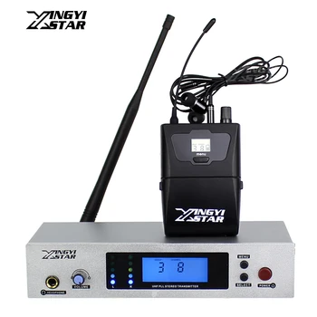 

Wireless In Ear Monitor System Professional Stage Sing Performance Bodypack Receiver Stereo in Earphone Monitoring Transmitter