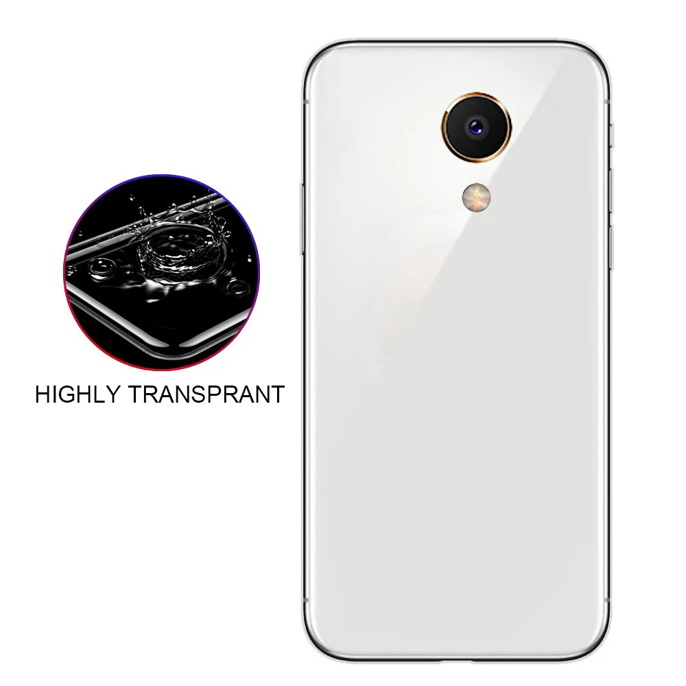 Прозрачный мягкий чехол для Meizu Noblue 5S Ультратонкий силиконовый