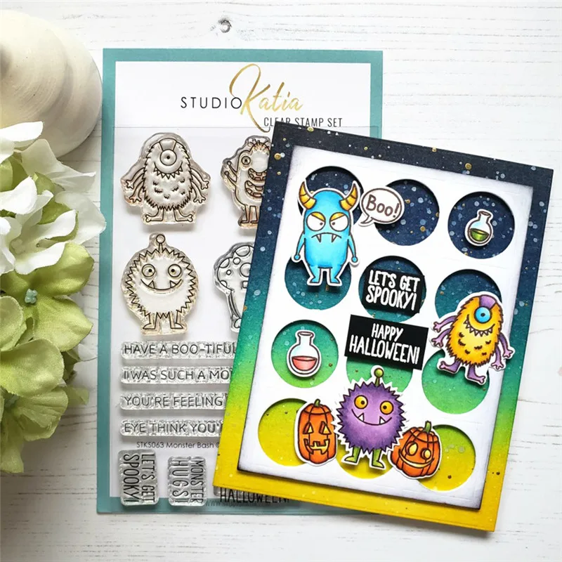 

Eastshape Monsters Star Metal Cutting Dies New 2019 Cutting Dies and Stamp Clear Scrapbooking Embossing Card DIY Album Book