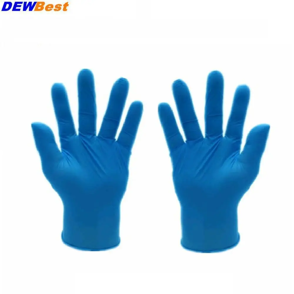 50 шт./упак. одноразовые латексные перчатки медицинская лаборатория пищевая работа очистка посуды домашние водонепроницаемые резиновые перчатки
