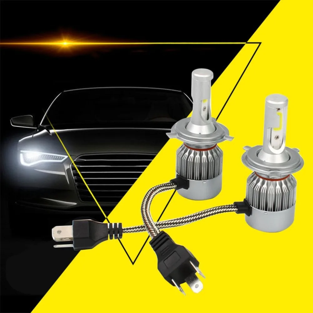 Buy 72W 3800LM LED Light Headlight Kit Car Bulb Kit