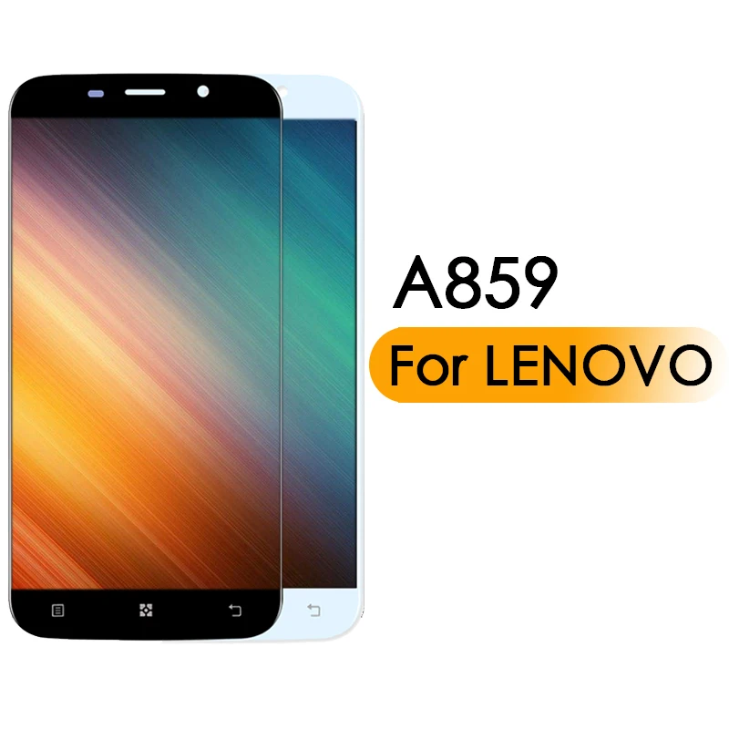 5 &quotЖК дисплей с сенсорной панелью экран в сборе дигитайзер для lenovo A859 сборка