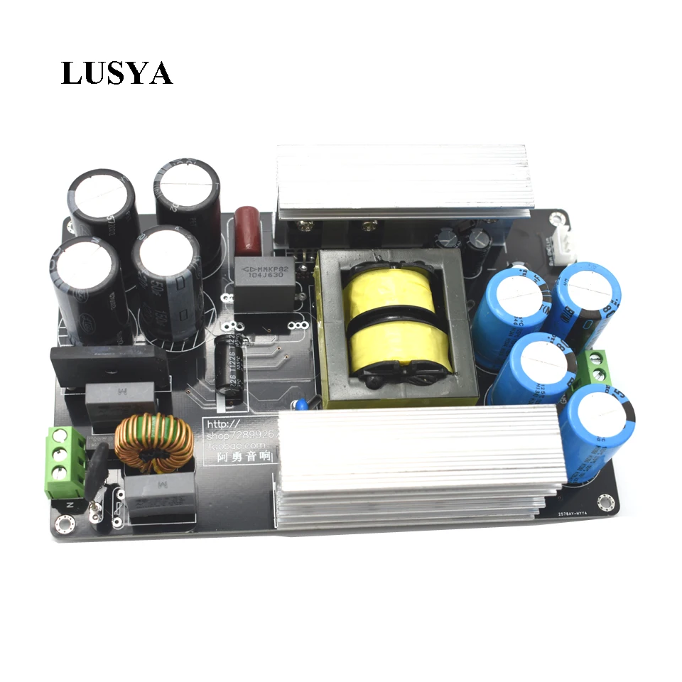 

Lusya 1000W AC200V-240V LLC Switching Power Supply Board Output voltage +-60V For HIFI Amplifier board B4-004