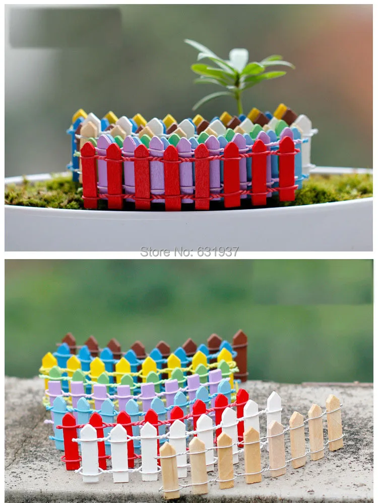 Кукольный дом аксессуары моделирование микро пейзаж небольшой деревянный забор миниатюрный кукольный домик аксессуары материал