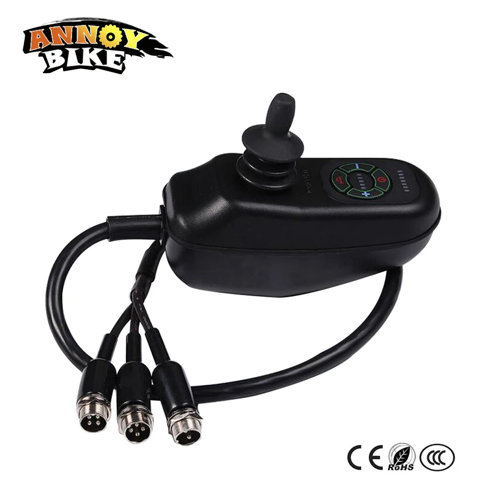 eselshoehe Double Drive Electric Wheelchair Controller DC 24v Brush Motor Joystick Controller