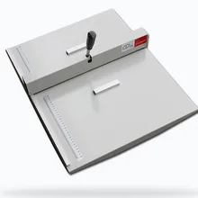 Офисный бумажный кризер, биговальная машина для бумажных фото карт 460 мм ручной зачетный станок 18''