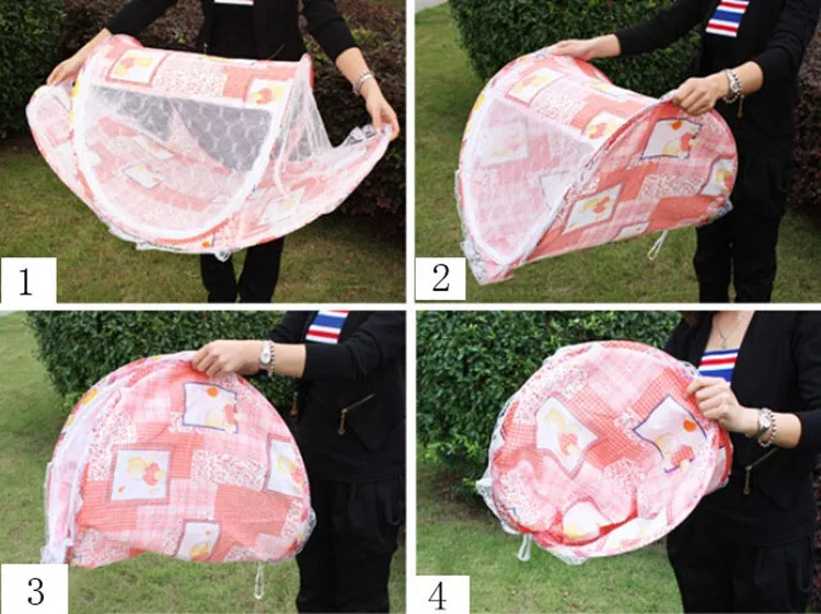 1106038CM Convenient Portable Baby Crib With Netting Outdoor Newborn Baby Play Tent Breathable Folding Baby Crib Travel Cot (17)