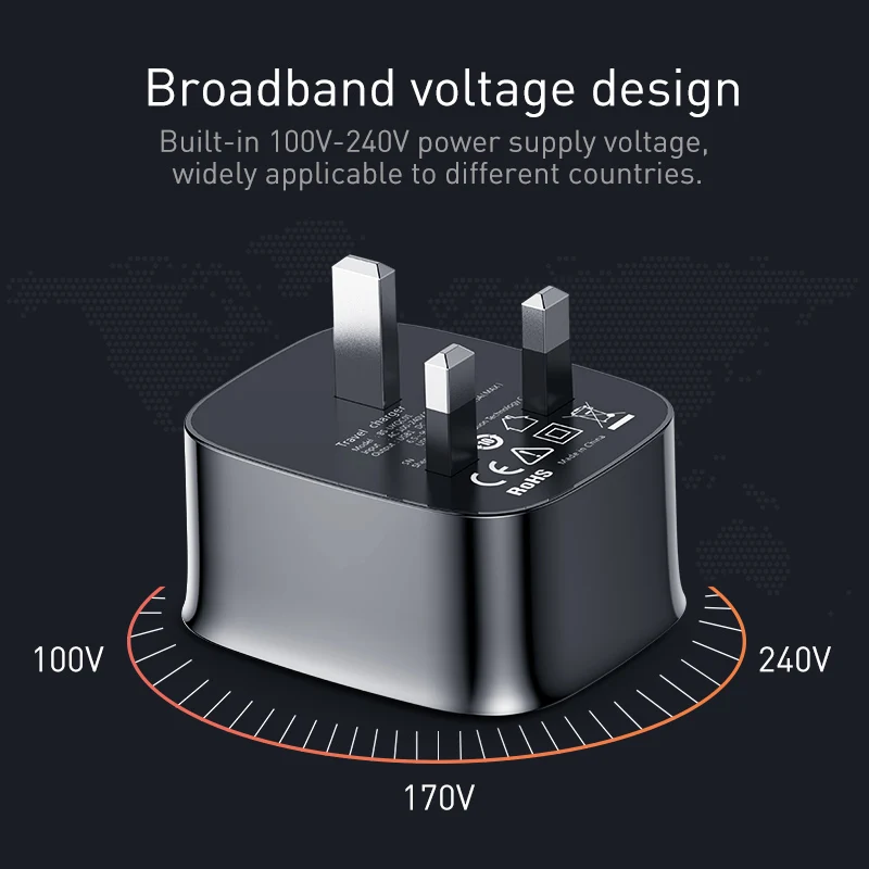 Baseus Быстрая зарядка 3,0 USB зарядное устройство универсальное дорожное быстрое зарядное устройство для мобильного телефона адаптер для samsung Xiaomi huawei