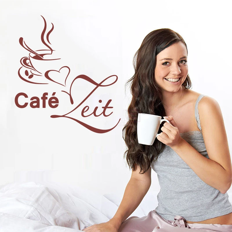 French coffee cup kitchen wall sticker vinyl wall sticker coffee shop kitchen wall decal home decoration art wallpaper DW1049 French coffee cup kitchen wall sticker vinyl wall sticker coffee shop kitchen wall decal home decoration art wallpaper DW1049