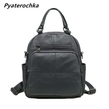 

Fashion Small Backpack Women Luxury Backpacks Ladies Genuine Leather Backpack Zipper School Bags For Girls Brand College Bag