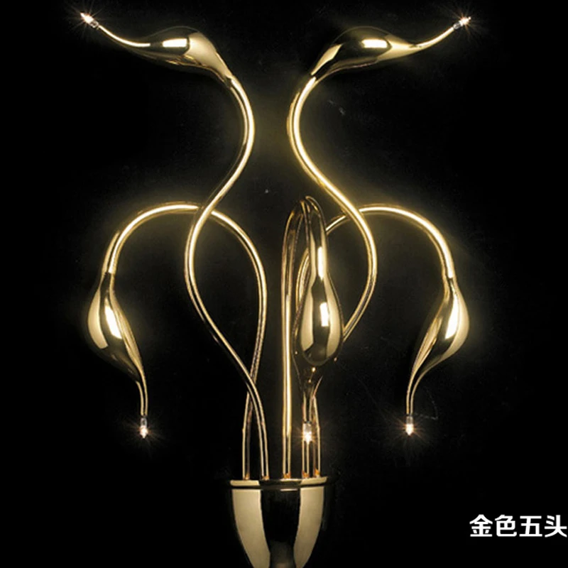 

Simple modernart lamps Swan corridor wall lamp bedroom bedside wall lamp creative living room FG674 LU1023