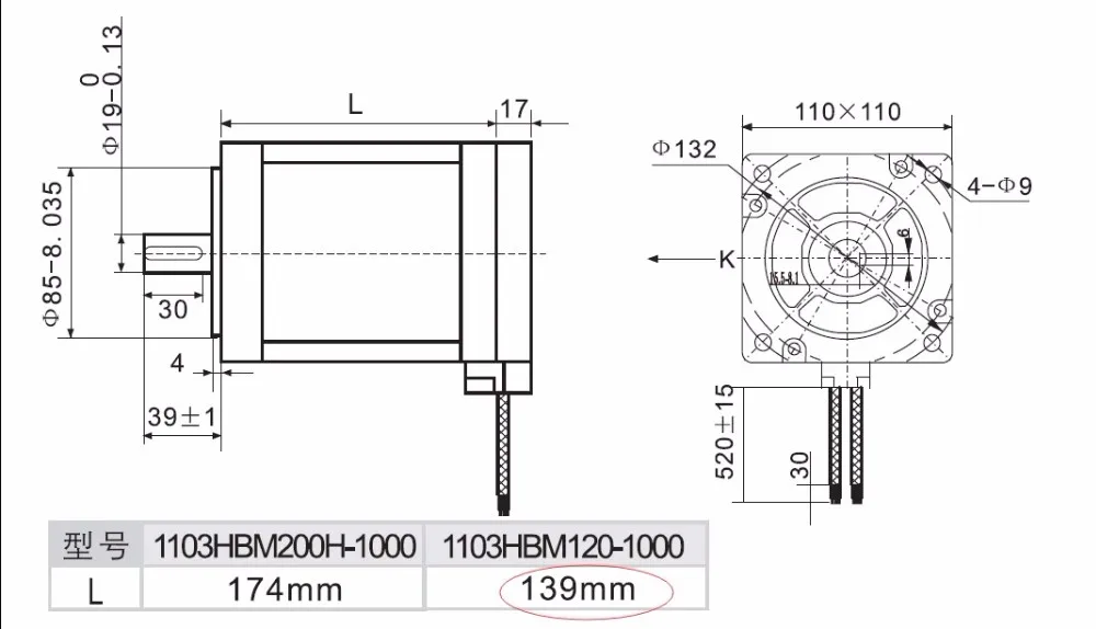dianj size