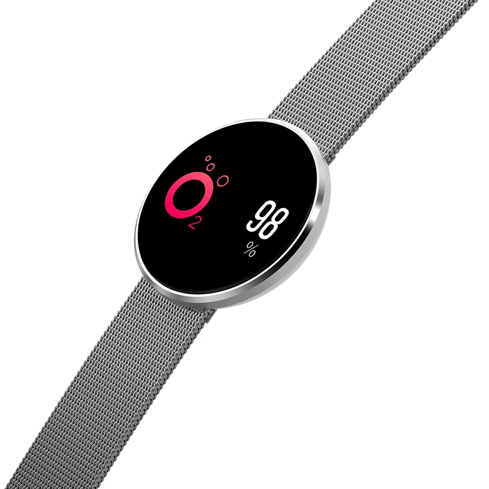

Swimming Waterproof IP68 blood pressure blood oxygen heart rate sport smart bracelet Color screen Wristband message