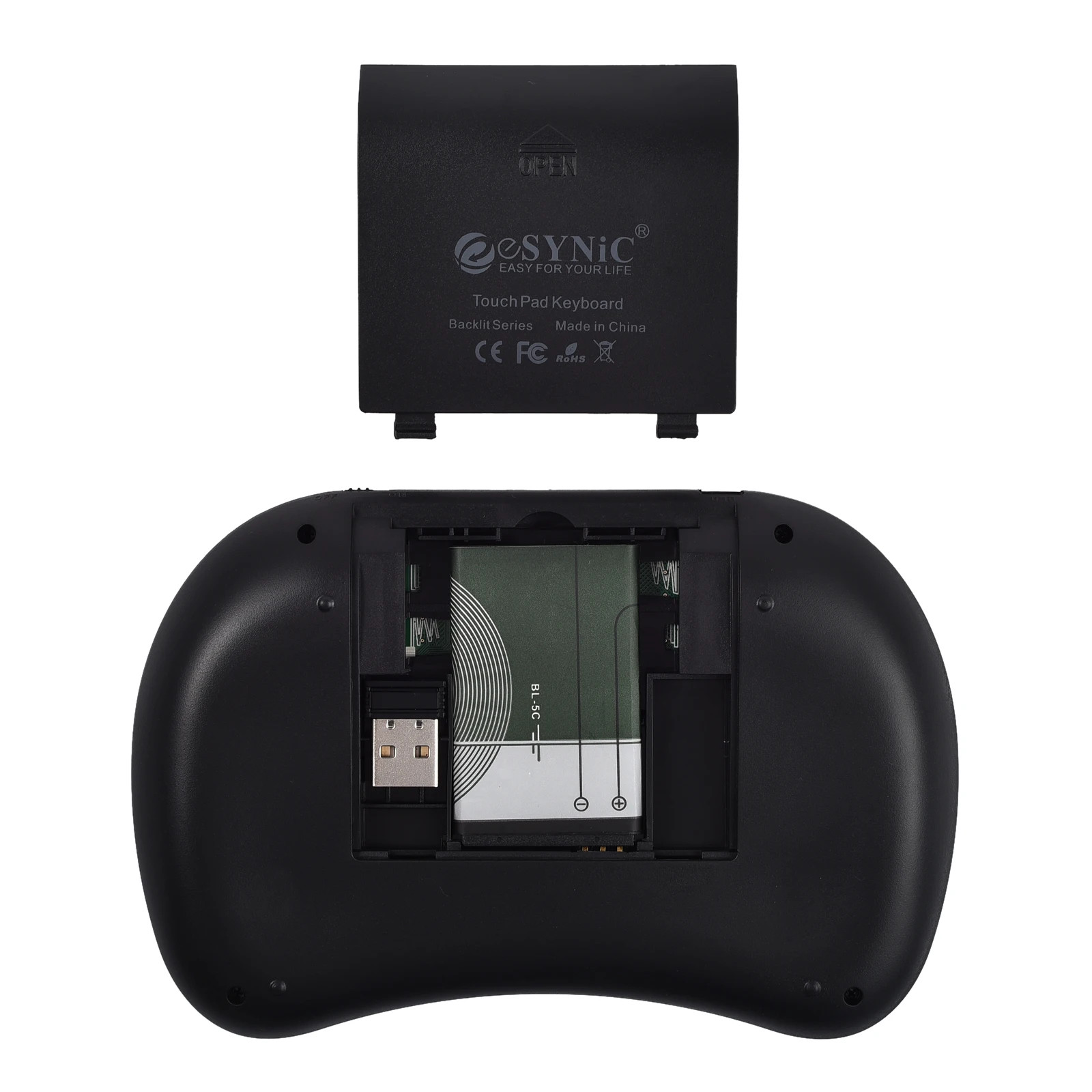 Proster испанская мини клавиатура мышь тачпад для ПК Andriod TV Box Media Fn + F6|Клавиатуры| |