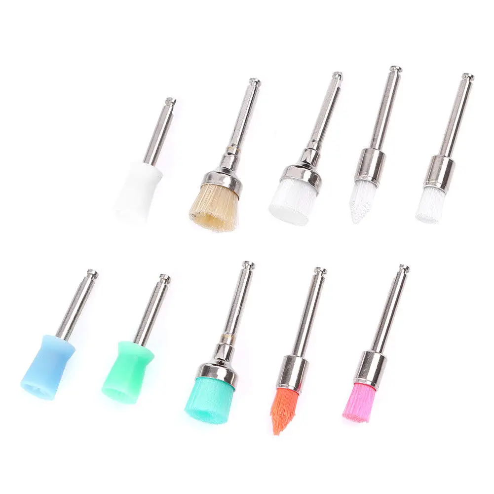 

100pcs Dental Polishing Brush Polisher Cup Colorful Dentist Tool Lab Material HTQ99