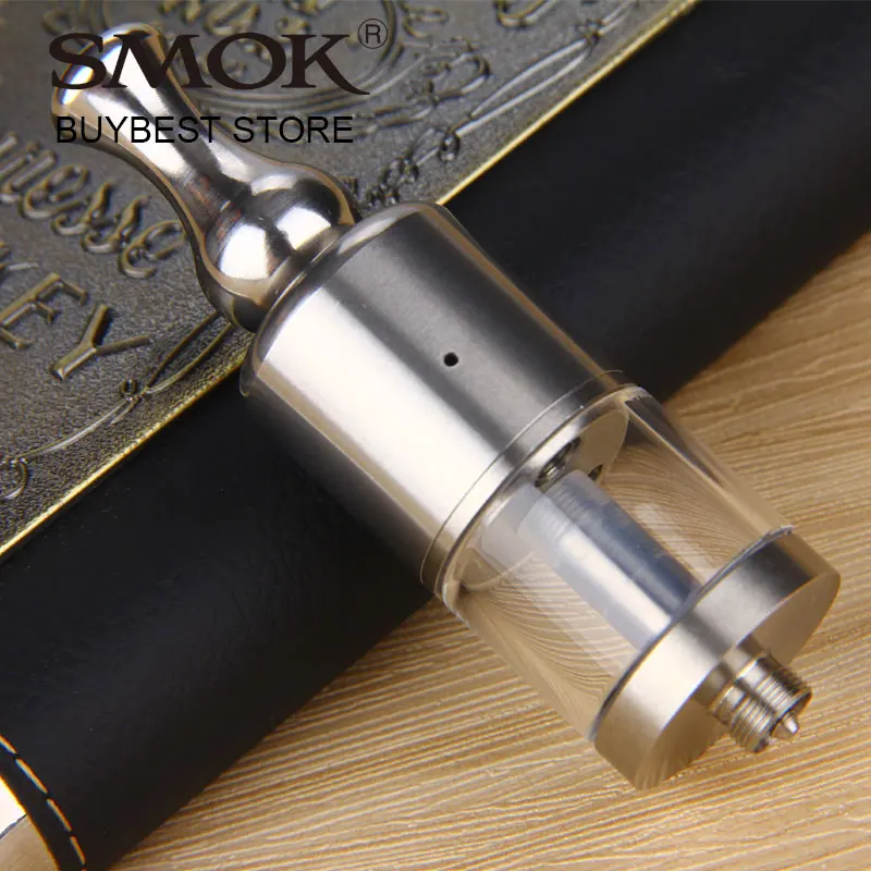 

Lowest Price ! SMOK Pyrex RSST Genesis Rebuildable Atomizer 3ml Tank with 22mm Diameter Vape Tank vs Zenith MTL Tank/ Zeus X