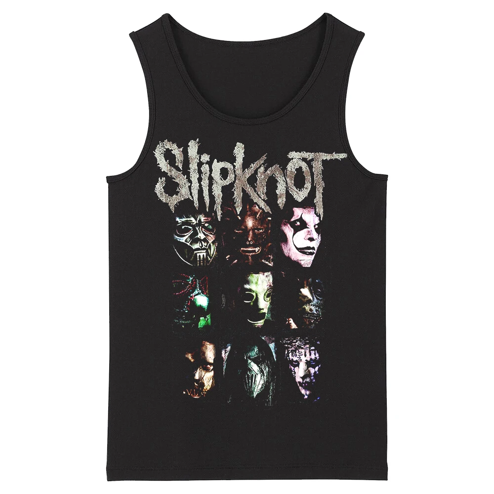 

Bloodhoof Slipknot Death Metal Heavy Metal Deathcore Men's Top Tank Tops Asian Size