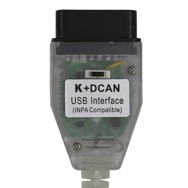 

For BMW INPA K+CAN With FTDI FT232RQ Chip with Switch K+D CAN USB OBD Interface INPA Compatible For BMW K-LINE Protocol