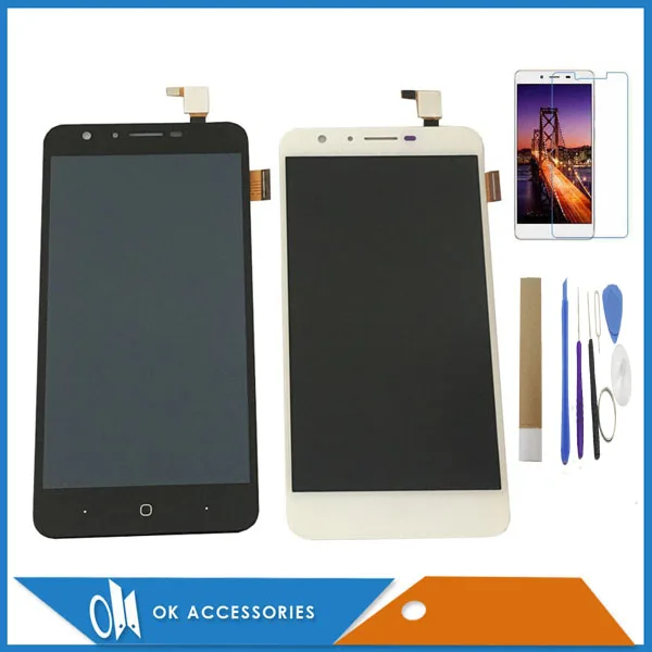 Pаспродажа Высококачественный черно белый цвет Для Doogee Y6 Y6C Для Doogee Y6 Piano сенсорный экран дигитайзер + ЖК дисплей с комплектами