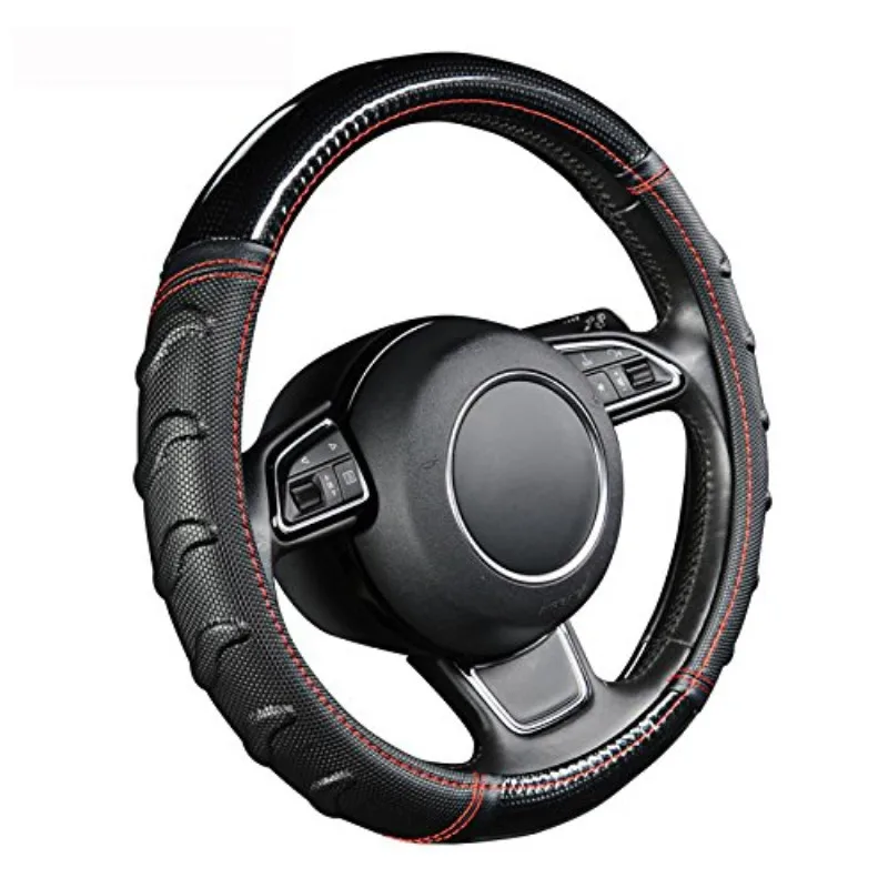 Модные массажные чехол на руль для Seat altea xl Arona Ateca cordoba exeo Ibiza 6j 6l leon 1 2 3 5f mk1 mk2