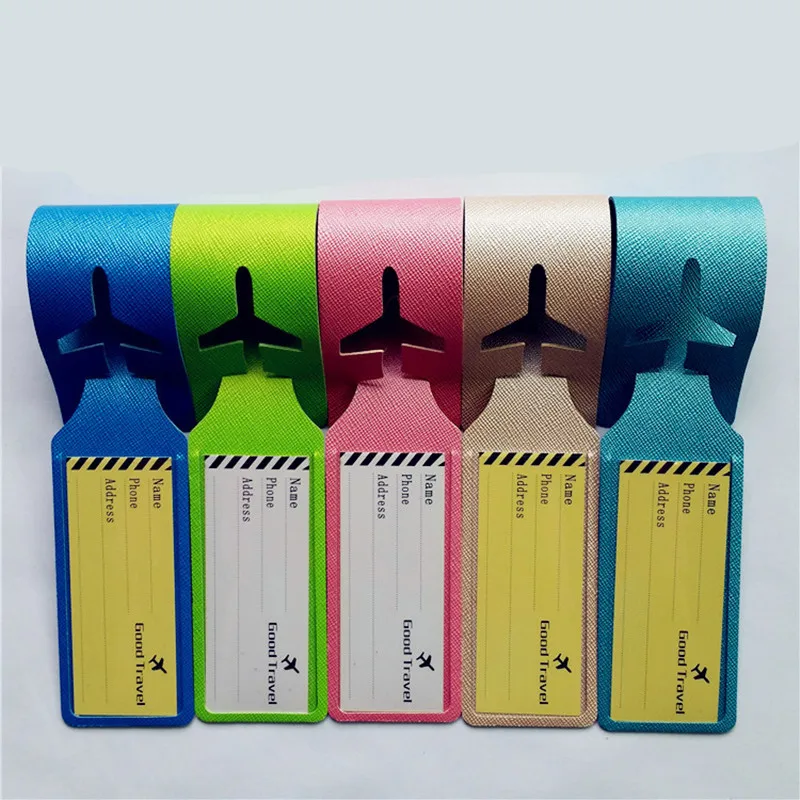 

2PCS/lot Travel Accessories Luggage Tag Suitcase ID Address Holder Baggage Boarding Tags Portable Label Outdoor Sports Bag Tags