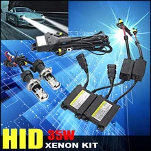 35W DC H13 H4 9004 9007 HID Bi xenon Bixenon High Low Conversion Auto Headlight Kit Bulb upgrade 4300K 6000K 8000K 10000K 12000K