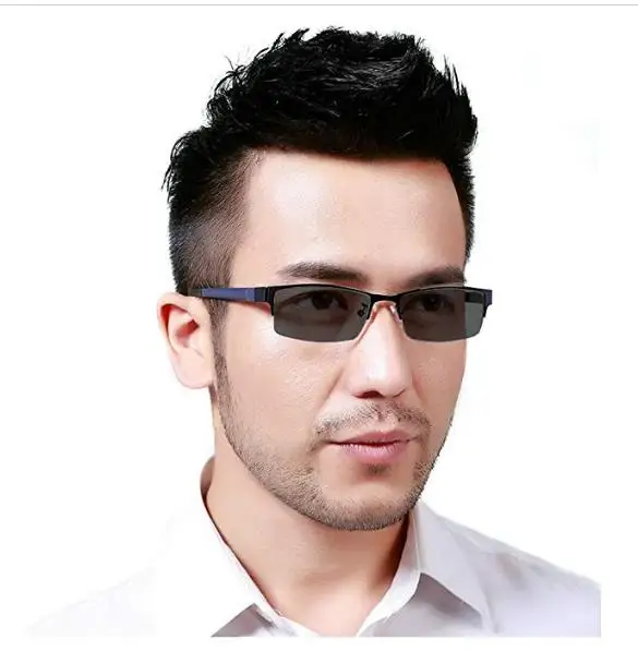 

MINCL/Photocromic Lens Transition Business Frames Reading Glasses NX