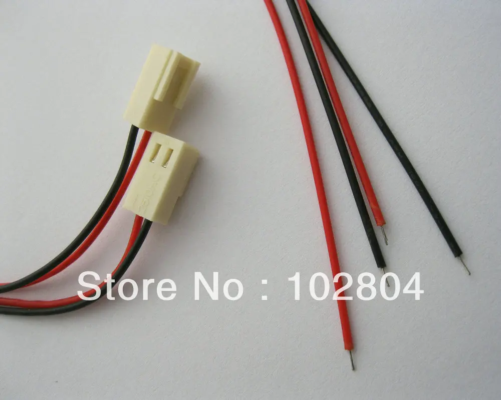 20 шт. 2 контактный гнездовой разъем 2510 54 мм с кабелем 26AWG 300 (12 дюймов)|connector solar|pin