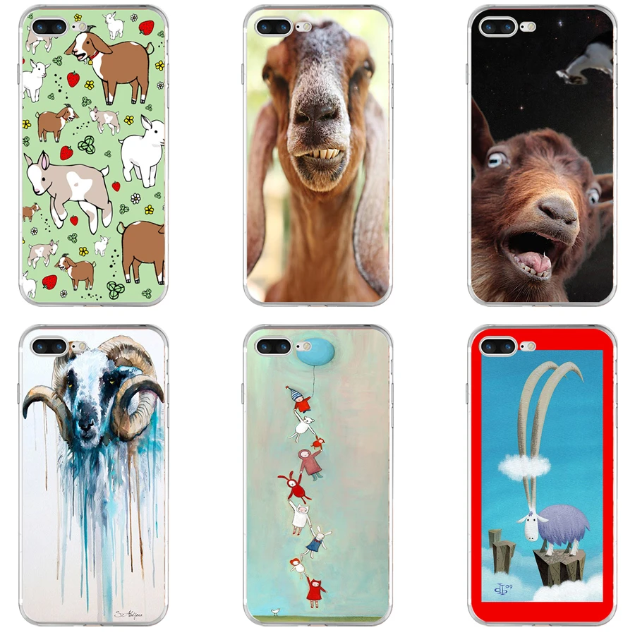 95 H ヤギミームファッションオリジナル 2 ソフト Tpu シリコンカバーケース Apple の Iphone 6 6 S 7 8 プラスケース 電話用緩衝材 Aliexpress