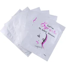 100 пар/лот без ворса патчи для удлинения ресниц наращивание ресниц под накладки для глаз наклейка для глаз для прививки ресниц