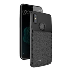 Для Xiaomi 6X4700 mAh зарядное устройство чехол для телефона Xiaomi 6X внешний аккумулятор банк питания резервный аккумулятор зарядный чехол