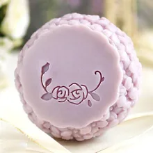 Роза Мыло Печать Цветок Прозрачный Мыло изготовление штамп с ручкой акриловые штампы на заказ