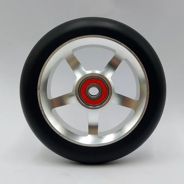 2PCS 100/110/120mm Stunt Scooter Wheels With Aluminum Alloy Hub High