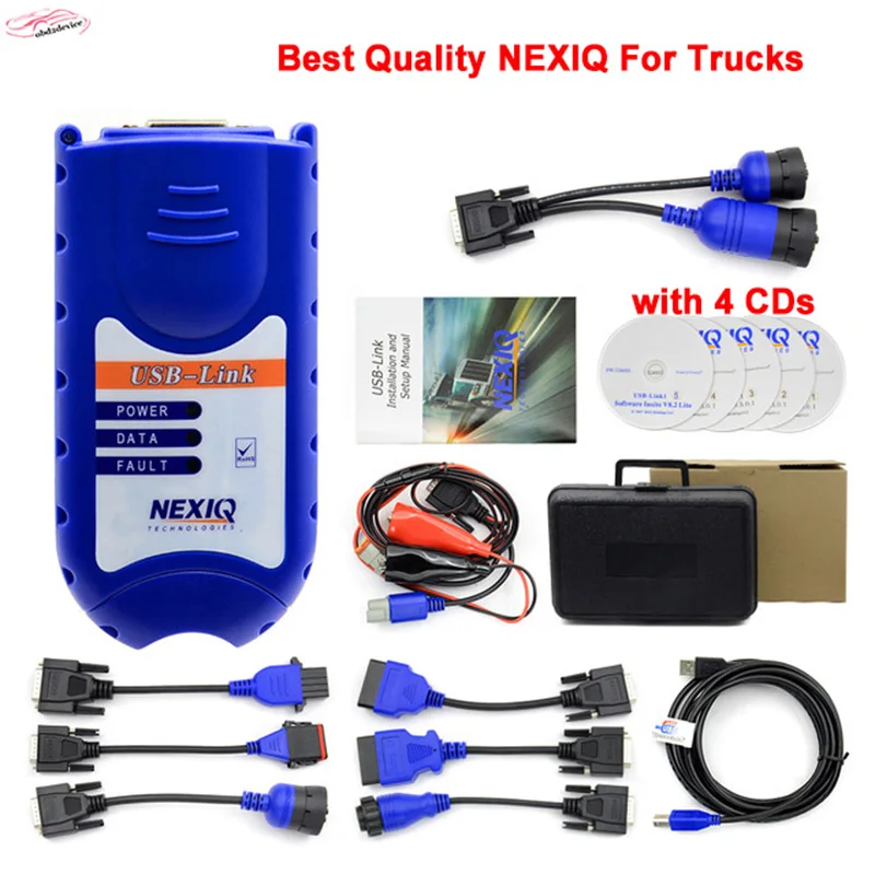 2017 New arrive NEXIQ 125032 USB Link Auto Heavy Duty Truck Scanner