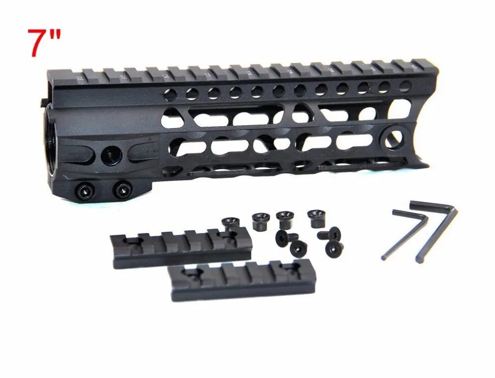 7 inch Hunting Shooting Gun Accessories Rifle Handguard Picatinny Quad
