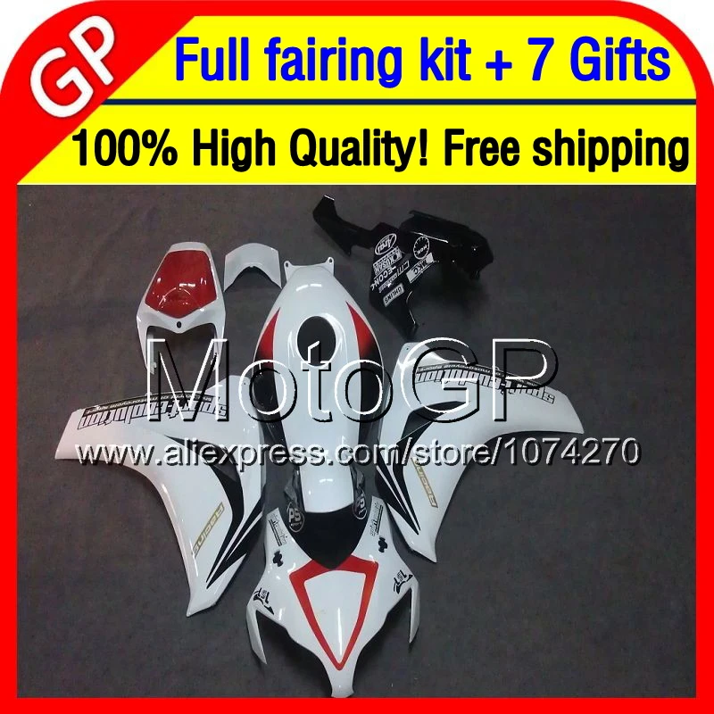 7 подарки Для HONDA CBR 1000RR Красный белый 1000 RR 08 09 10 11 40GP106 CBR1000 CBR1000RR 08-11 Черного 2008 2009 2010