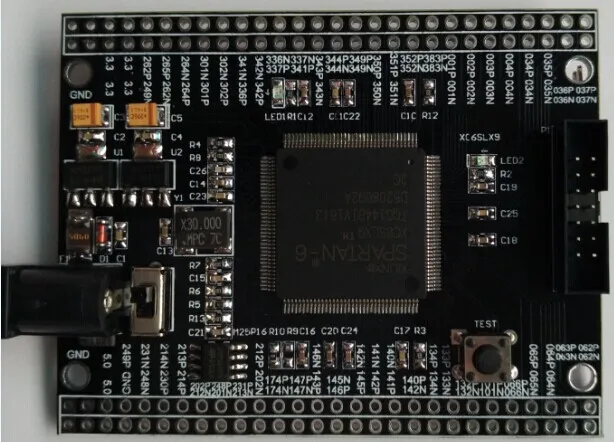 Xilinx FPGA Development Board Spartan6 XC6SLX9 Development Board Core Board Minimum System Board Xilinx FPGA Development Board Spartan6 XC6SLX9 Development Board Core Board Minimum System Board