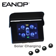 EANOP Car font b TPMS b font Solar LCD Type Pressure Monitoring System font b Tpms