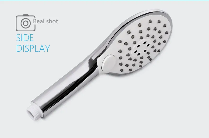 Hand Shower Head,Water Saving Shower Head,3 Function Round Soffione Doccia,Cabeza De Ducha,Multi-function Mist Showering  (12)