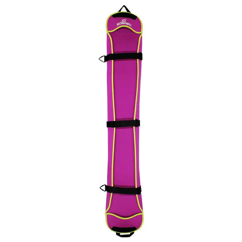 Bolsa de Snowboard de esquí 155 cm 135 resistente a los arañazos Placa de monotablero funda protectora bolsa de tabla de esquí de piel de bola de masa 4 colores