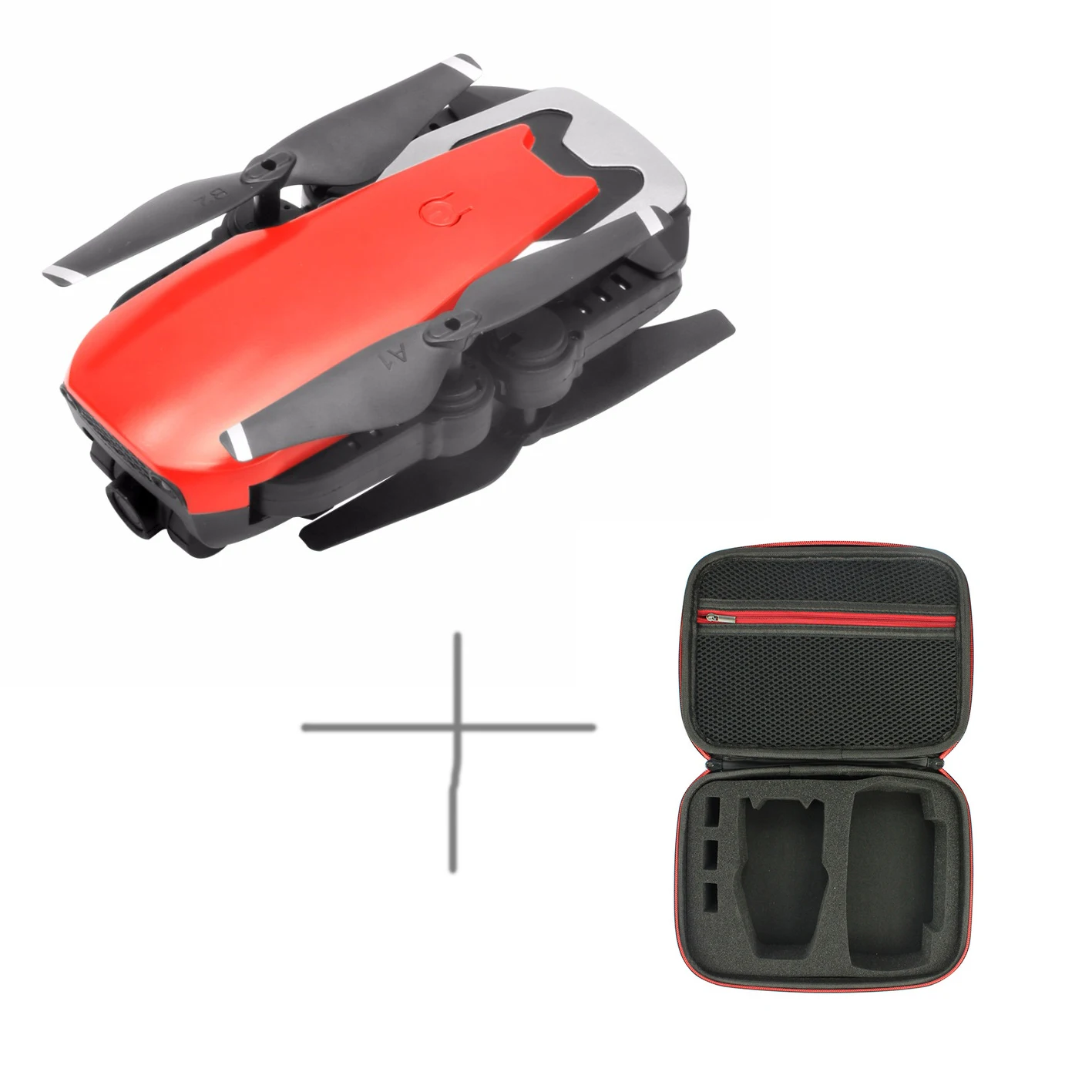

Feichao Q1W Mini Foldable Selfie Drone with Wifi FPV 2MP HD Wide Angle Camera Altitude Hold 4-axle Quadcopter with Storage Bag