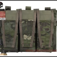 Emerson тройной подсумок для AVS жилет страйкбол Wargame Пейнтбол боевое снаряжение мультикам Тропик EM9030MCTP